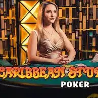 Try Caribbean Stud Poker slot by Evolution on 500casino.dk – logo image