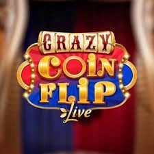 Crazy Coin Flip by Evolution, showcased at 500casino.dk – game logo