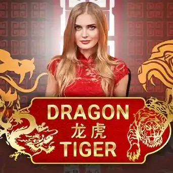 Dragon Tiger slot icon by Evolution, available at 500 Casino