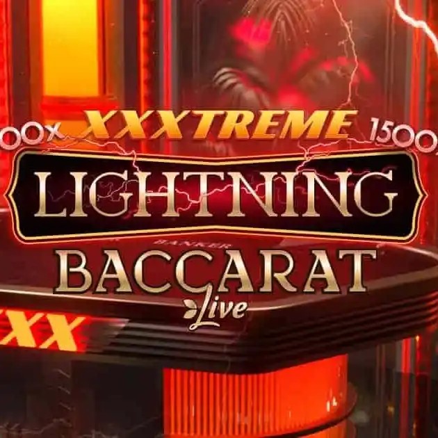 XXXtreme Lightning Baccarat casino game by Evolution – featured logo at 500 Casino
